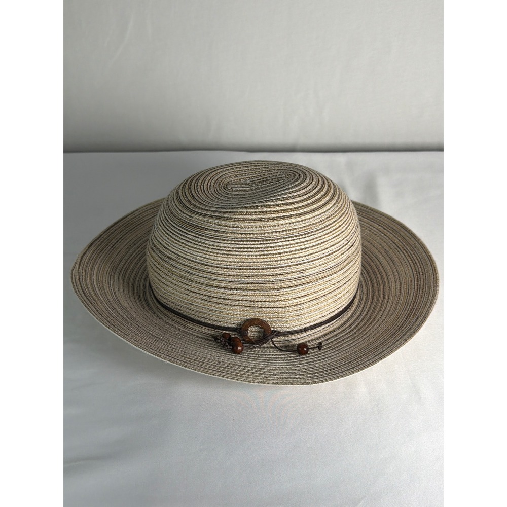 Woven KOORINGAL Sun Hat Womens One Size Tan Brown Excellent